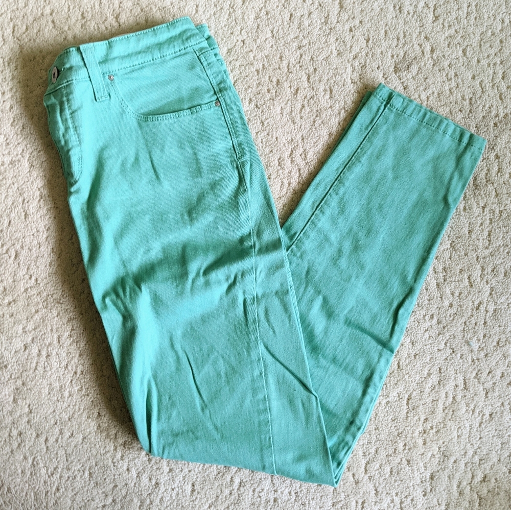 Style & Co. Mint High Rise Skinny Jeans
